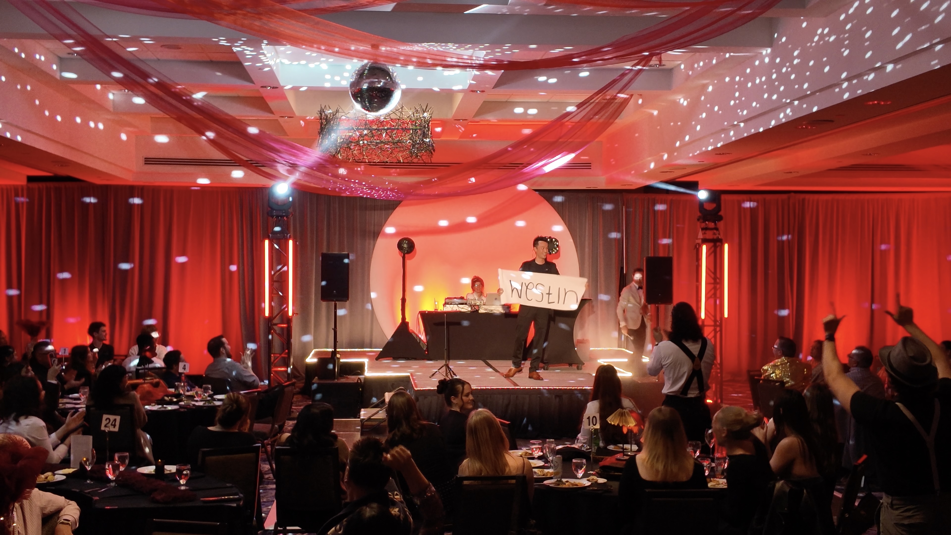 Westin Whistler's staff celebration, themed 'The Westin's Greatest Show'